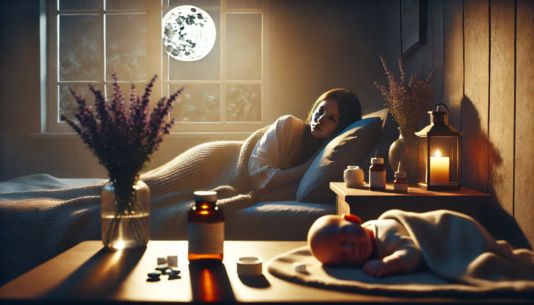 
 درمان بی‌خوابی در سه ماهه سوم بارداری و افسردگی مادر
