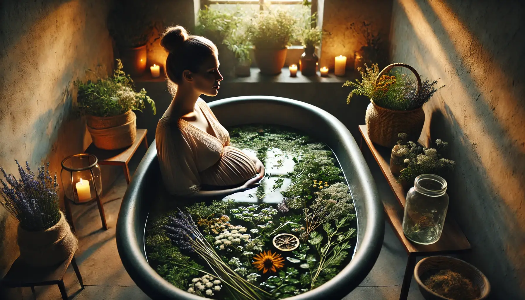 کاهش درد با آبزن زایمان نرم شدن دهانه رحم