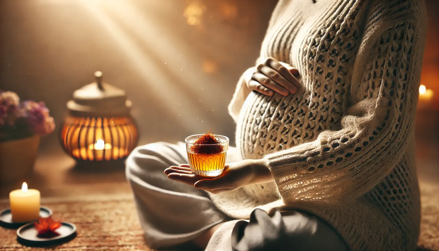 7 تاثیر زعفران بر کاهش درد زایمان و تسهیل فاز اول