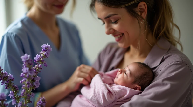 کاهش درد زایمان با مریم گلی: 5 تاثیر شگفت‌انگیز