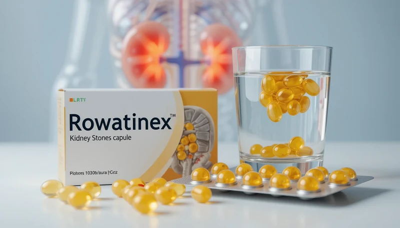 Rowatinex:خرد کردن سریع و آسان سنگ کلیه در 72 ساعت