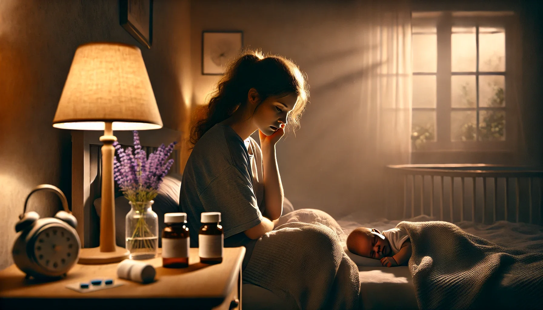 درمان بی‌خوابی در سه ماهه سوم بارداری و افسردگی مادر