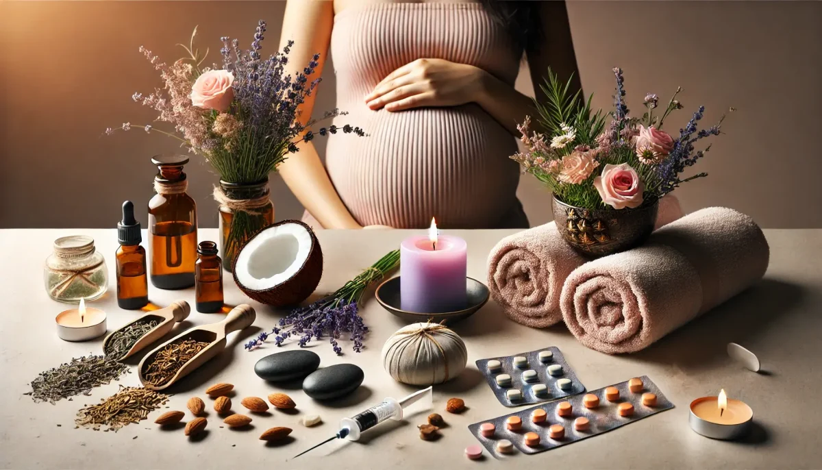 ۷ تأثیر ماساژ در زایمان و کاهش درد زایمان طبیعی