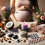 ۷ تأثیر ماساژ در زایمان و کاهش درد زایمان طبیعی