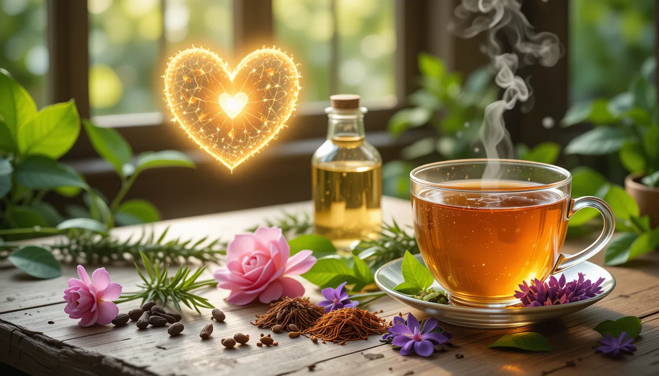 8 گیاه قوی برای تقویت قلب و درمان تپش قلب