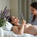 کاهش درد زایمان با مریم گلی: 5 تاثیر شگفت‌انگیز