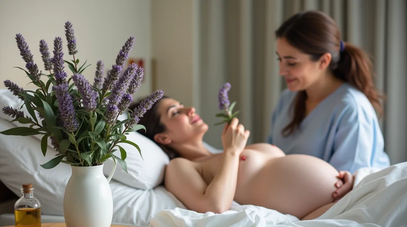 کاهش درد زایمان با مریم گلی: 5 تاثیر شگفت‌انگیز