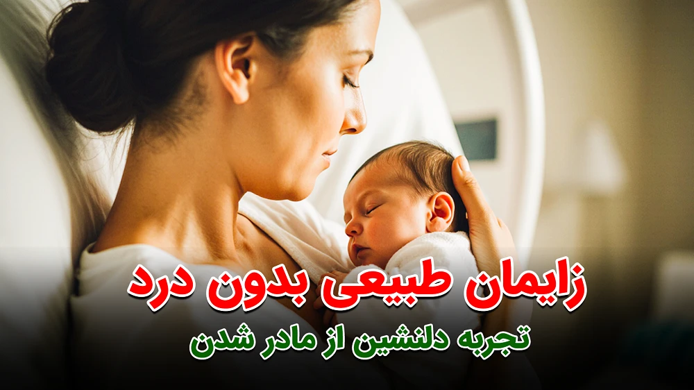 زایمان طبیعی بدون درد: یک تجربه دلنشین از مادر شدن