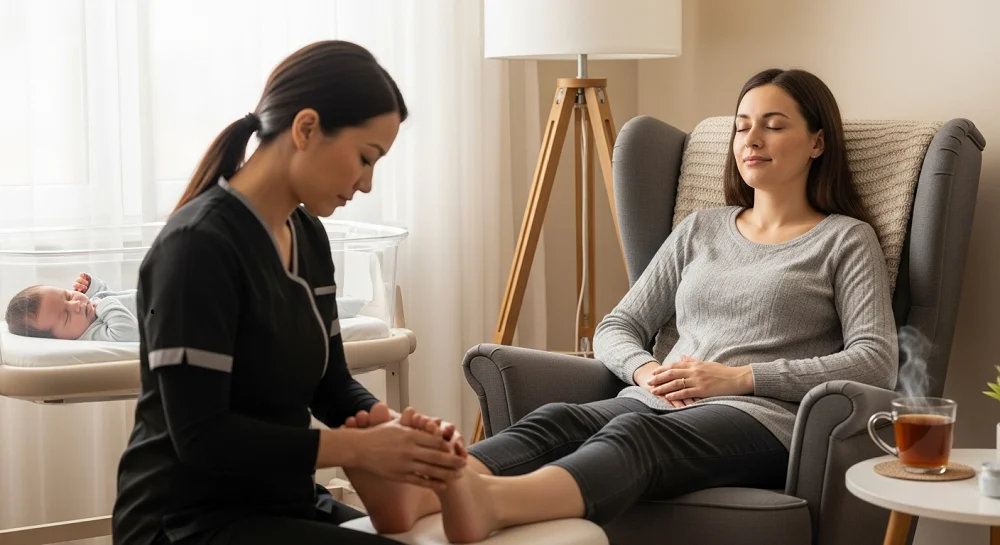 postpartum-reflexology-foot-massage-energy-recovery