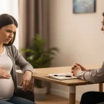 سه عامل روانی (درد ذهنی، فاجعه‌انگاری درد و ترس از زایمان) که با مداخله CBT در برابر افسردگی پس از زایمان خنثی می‌شوند.