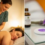 ترکیب حمایت مامای همراه و آروماتراپی اسطوخودوس برای کاهش اضطراب و ترس از زایمان.